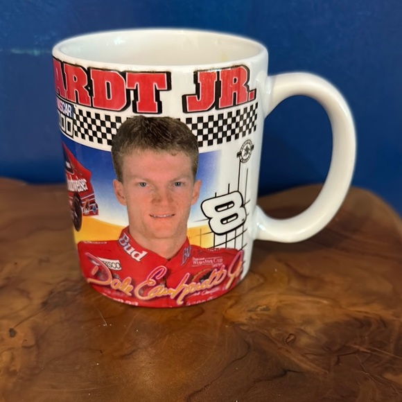 Vintage Rare 2000 Dale Earnhardt Jr. #8 NASCAR Racing Mug - Picture 1 of 5